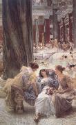 Alma-Tadema, Sir Lawrence Thermae Antoninianae (mk23) painting